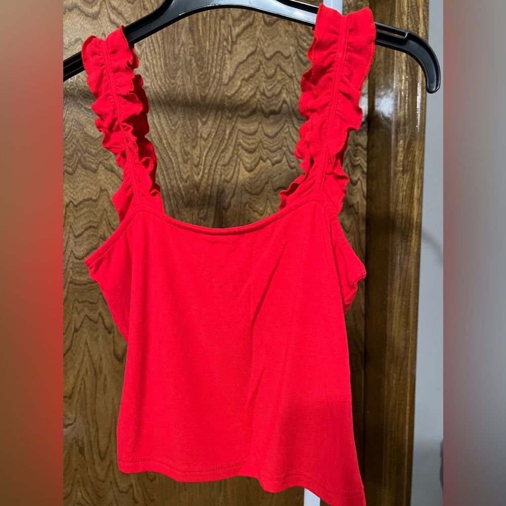 Clozoz Medium Red Crop Tank